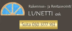 Rakennus- ja restaurointi Lunetti Osk logo